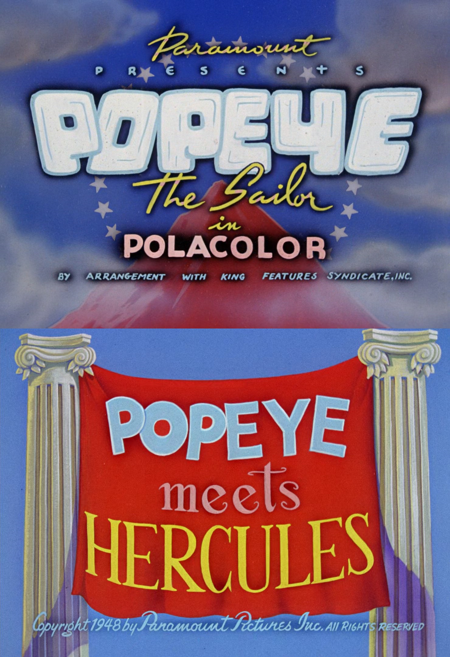 Popeye the Sailor | Popeye Meets Hercules